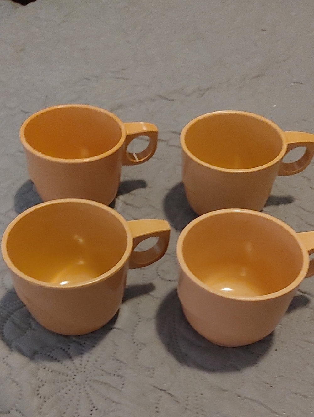 🇨🇦 Mistral Pink Melamine Stackable Cup Set of 4